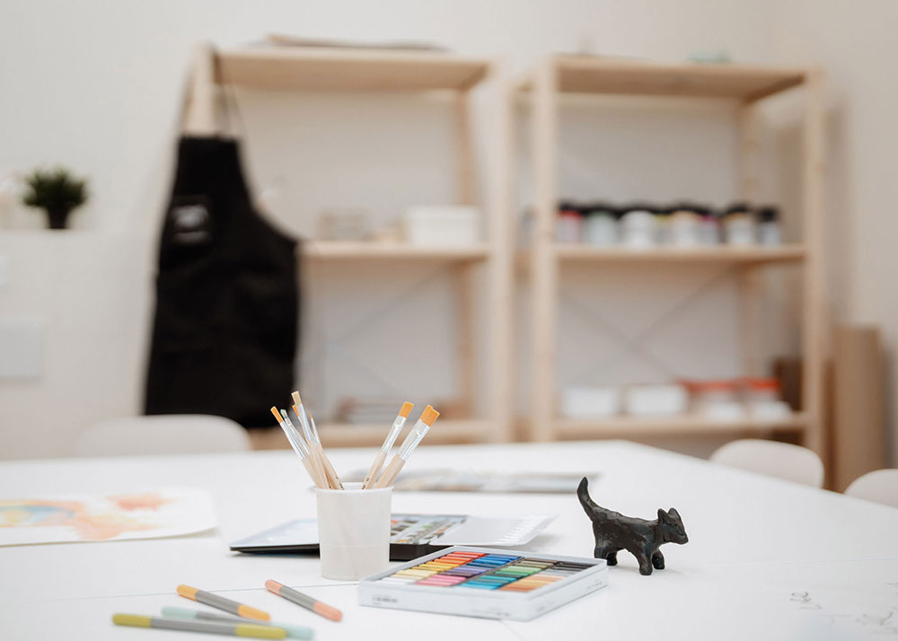 Kunsttherapie in der calm Tagesklinik Hamburg