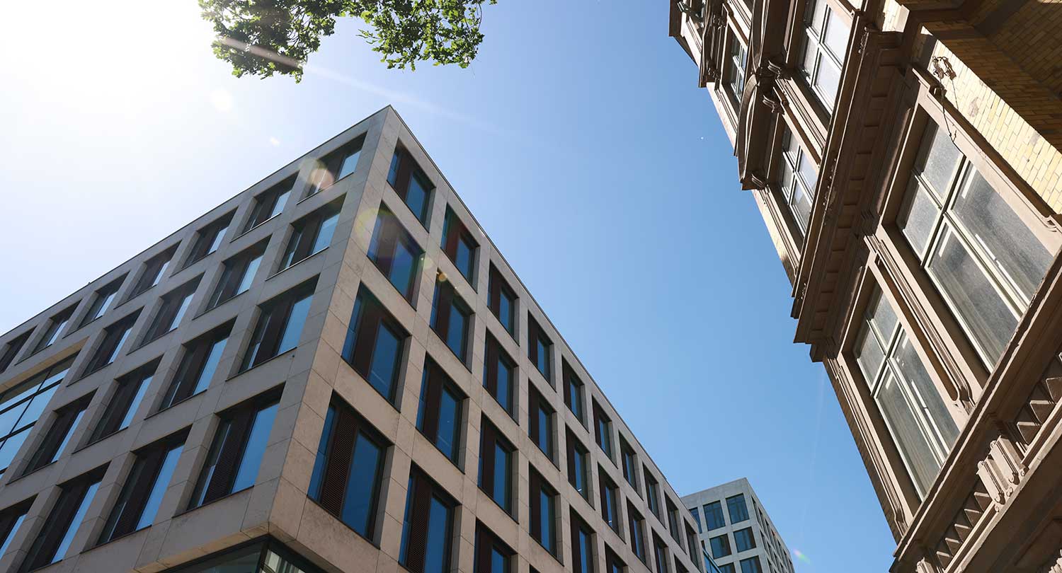 Gebäude der calm Tagesklinik Hamburg für Psychiatrie, Psychotherapie und Psychosomatik